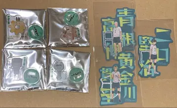 하이큐 팬 파크 다테 공업 세트 아크릴 미니 피규어