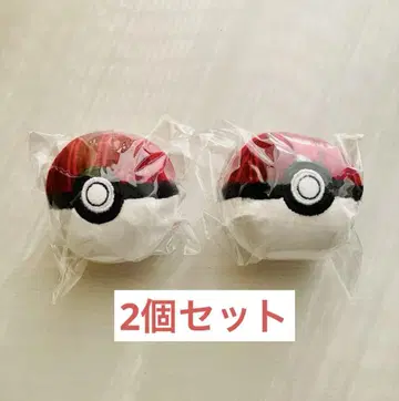 포켓몬 몬스터볼 키링 2세트 코메다 커피 한정품