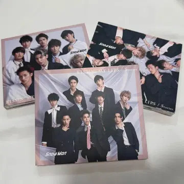 Snow Man KISS MY LIPS / Stories 3매 세트