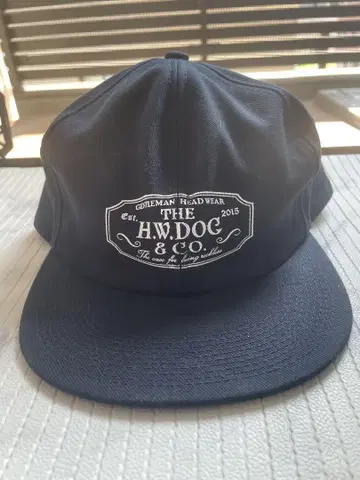 H.W.DOG & CO. 네이비 워크캡