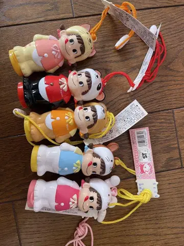 페코짱 머리쓰개 스트랩 5개