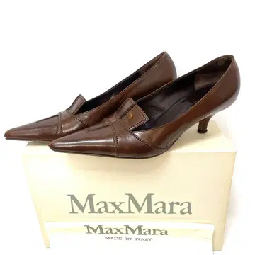 MAX MARA 펌프스 VERO CUOIO 36 이탈리아제 브라운