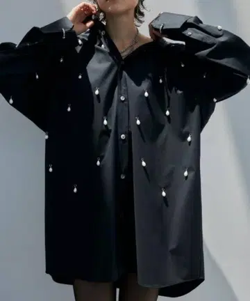 JOSEMOON SHIRT with PEARL