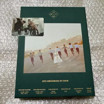 BTS memories 메모리즈 2016 DVD 트레이딩 카드