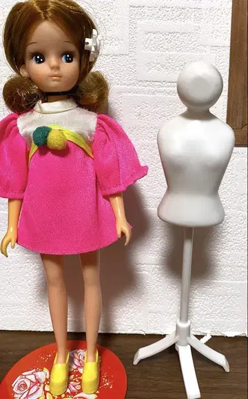토르소 뉴 리카짱, 미니어처 마네킹 인형 스탠드 화이트