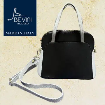 BEVINI 베비니 숄더 핸드 백 2WAY 2톤 컬러