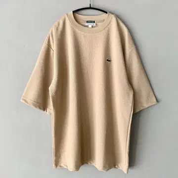 LACOSTE 저널 스탠다드 별주 와플 빅 티셔츠 라코스테