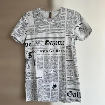 JohnGalliano 갈리아노 티셔츠