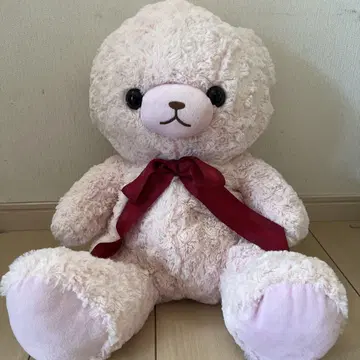 핑크 곰 봉제 인형