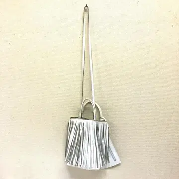 말론피렌체 가죽 프린지 미니 백 2WAY 미니 파우치 포함