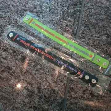UNISON SQUARE GARDEN 하루카미라이 러버 밴드 세트