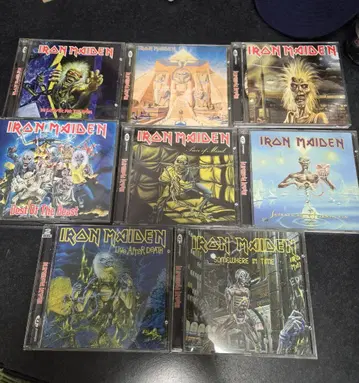 IRON MAIDEN CD 컬렉션 8매 세트