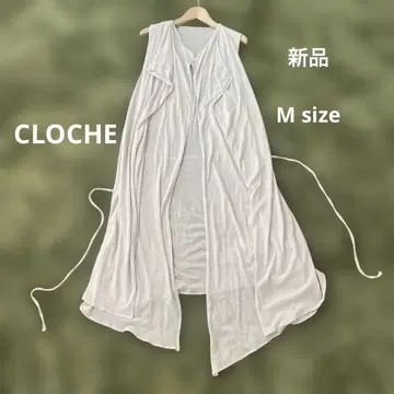 새상품 당일 발송 크로셰 CLOCHE 슬리브리스 Lee 롱 겉옷