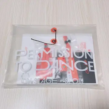 BTS PERMISSION TO DANCE 부속품