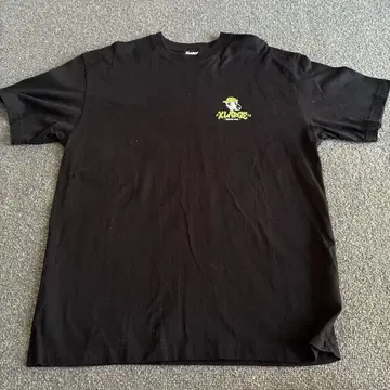 XLARGE 블랙 티셔츠 L 사이즈