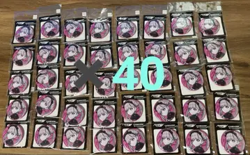 즉시 구매 HUNDRED LINE 최종방위학원 쿠즈쿠 카코 캔뱃지 40점