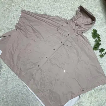 컨디션 최상 피에르 가르뎅 스프링 판초 스타일 자켓 베이지 38 M