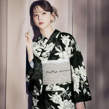 suger 유카타 세트 일본 나막신 포함