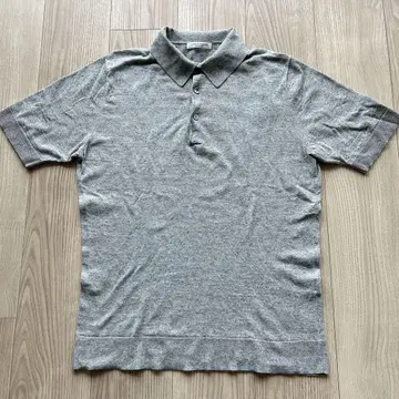 UNITED ARROWS 남성용 피케 셔츠 린넨 혼방 M