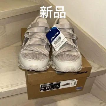 MIZUNO WAVEPROPHECYSTRAP 26cm 다크 베이지