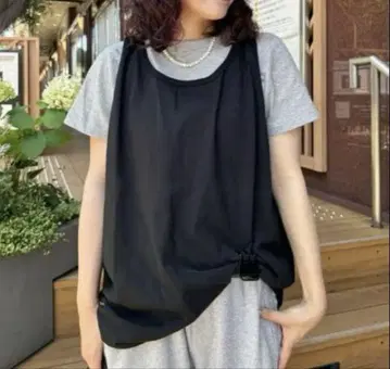 이번 시즌 Goodwear 탱크탑 블랙