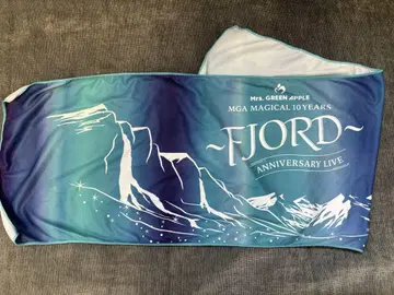 미세스 피요르드 fjord 접촉 냉감 머플러 타월 Rigo Jam 시트