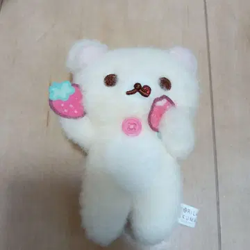 코리락쿠마의 딸기 한가득 볼체인 봉제 인형