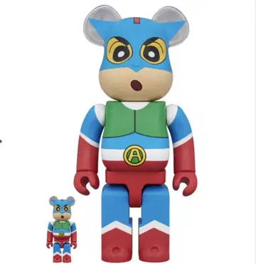 BE@RBRICK 액션 가면 짱구 400% & 100%