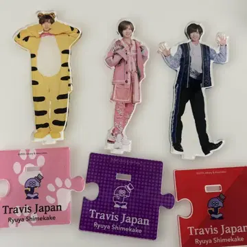 Travis Japan 시치고산 카츠야 아크릴 스탠드 3종 세트