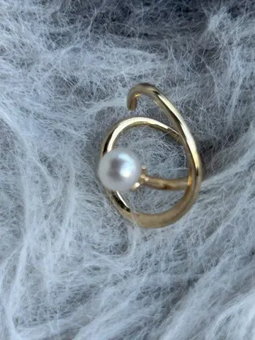 스타 주얼리 star jewelry 펄 이어커프 K10 10금 골드