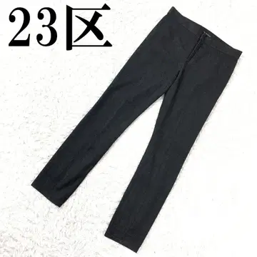 23KU 슬림 테이퍼드 팬츠 그레이 36 B9447