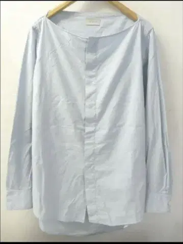 베드포드 bed.j.w.ford22ss 노카라 셔츠 SAX 사이즈 1