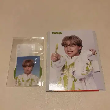 모모타 하야마 LIL(W)INK 스티커 세트 포토 카드