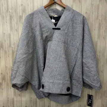 P7-118H/타운웨어/자켓/M/린넨/면/아세테이트