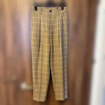 UNITED ARROWS 체크 무늬 슬랙스 98