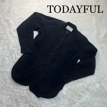 TODAYFUL 투데이풀 셔츠 긴팔 블라우스 블랙 프리 사이즈