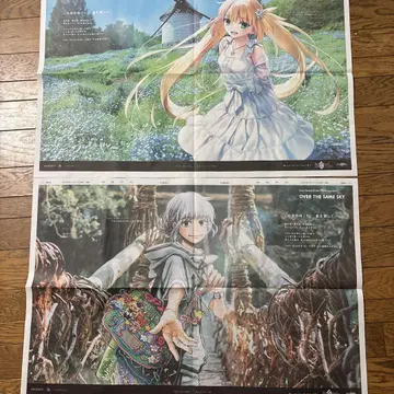 Fate/Grand Order 10주년 도쿠시마 신문 게재 광고