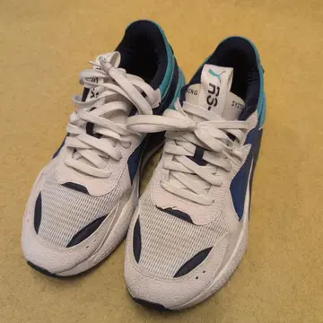 Puma RS-X 스니커즈 화이트/네이비/터콰이즈