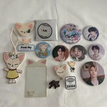 straykids 아이엔 I.N 캔뱃지 굿즈 묶음 판매