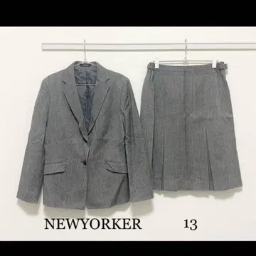 0408 NEWYORKER 뉴요커 자켓 스커트 셋업