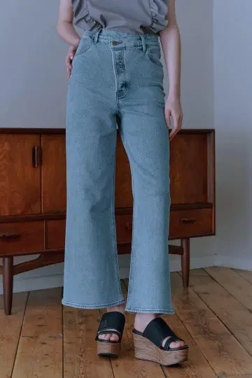 릴 앰비션 데님 S 사이즈 라이트 블루