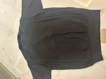 브라운 스트라이프 반팔 티셔츠