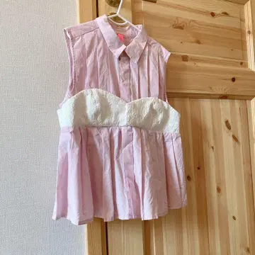 아차추무 뷔스티에 블라우스