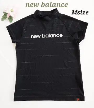 new balance 블랙 M 사이즈 셔츠