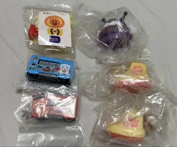 가자! 호빵맨 가챠 묶음 판매 세트 캐릭터 레일, 호빵맨 망토 기차