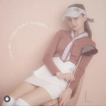 코코에어리 긴팔 상의 골프웨어