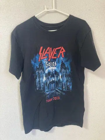 SLAYER 슬레이어 서포트 액트 Gojira 2013 투어 티셔츠