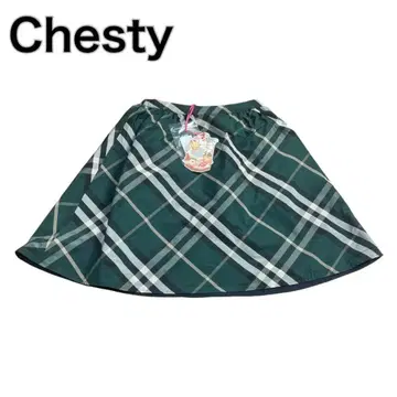 Chesty 리버서블 스커트 체크 0 S 택 포함