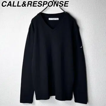 CALL&RESPONSE 티셔츠 블랙 롱T 콜앤리스폰스