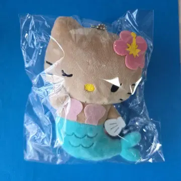 미사용 새상품 헬로키티 일광화상 마스코트 참 아베일 한정품 산리오